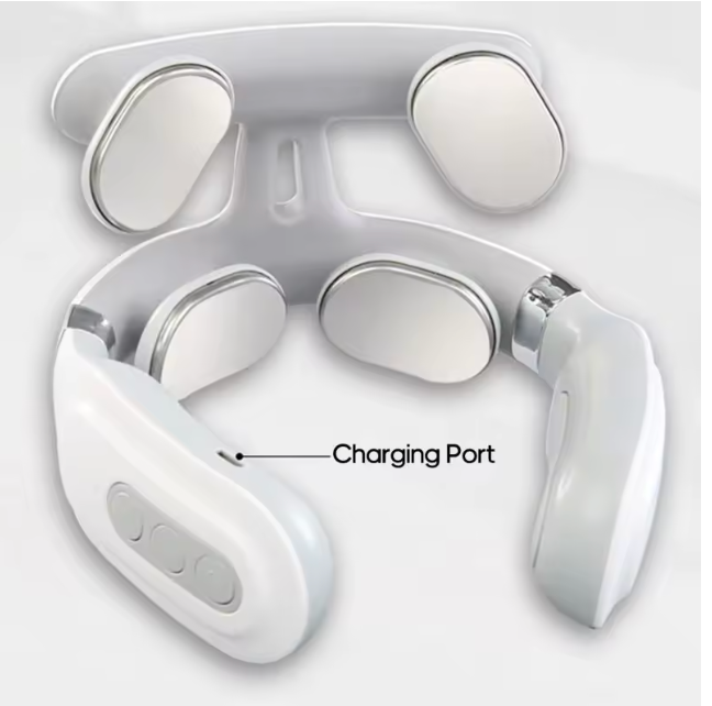 NeckRelief Pro™ – Heated 4-Head Neck Massager
