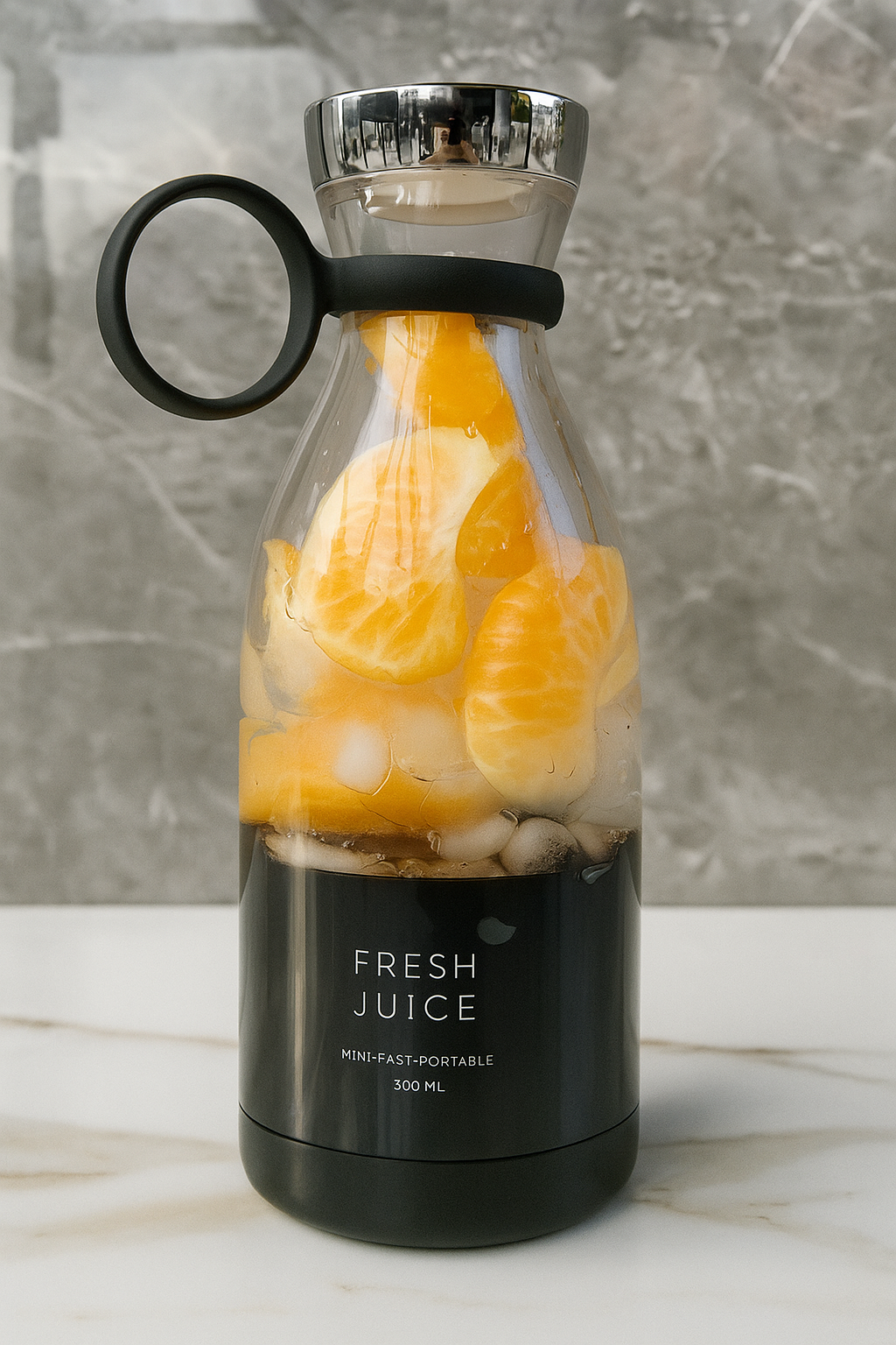 Portable Electric blender Bottle – USB Rechargeable Mini Blender for Smoothies & Shakes (350ml)