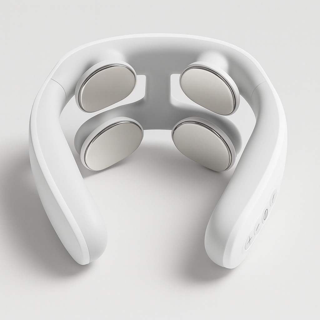 NeckRelief Pro™ – Heated 4-Head Neck Massager